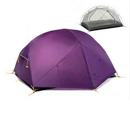 Tente de camping portable ultralégère et imperméable en silicone 20D