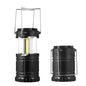 Factory direct foreign trade new COB camping lamp LED outdoor portable telescopic emergency lantern hook