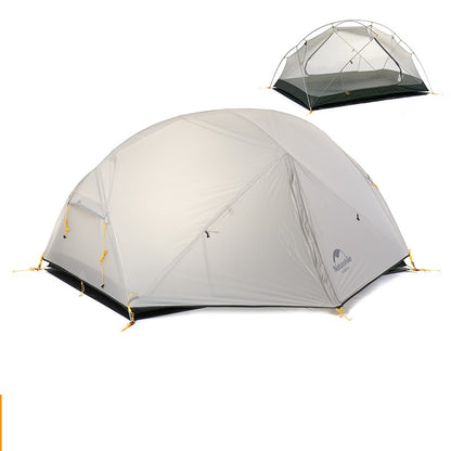 Tente de camping portable ultralégère et imperméable en silicone 20D