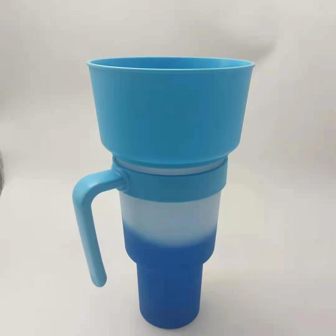 Snack With Handle Straw Cup Kitchen Gadgets