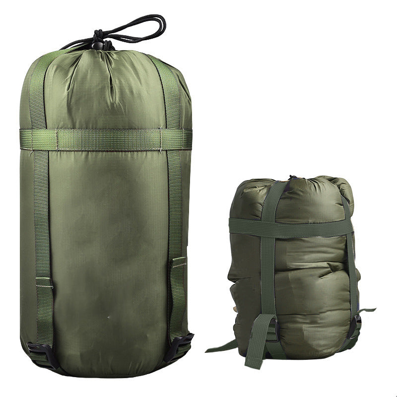 Sac de couchage de camping en plein air, sac de compression