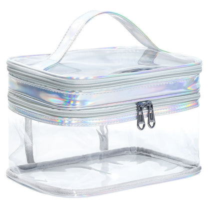 Trousse de rangement transparente pour produits cosmétiques pour femmes