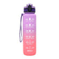 Sports Frosted Gradient Water Bottle