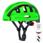 Folding cycling helmet