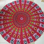 Tapisserie mandala foulard rond