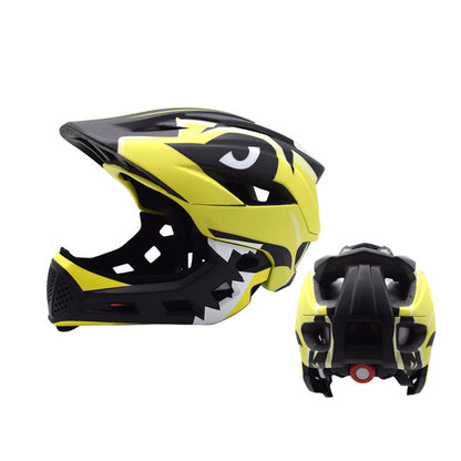 Casque de vélo d'équilibre pour enfants Équipement de protection pour le sport de cyclisme Casque intégral pour scooter coulissant