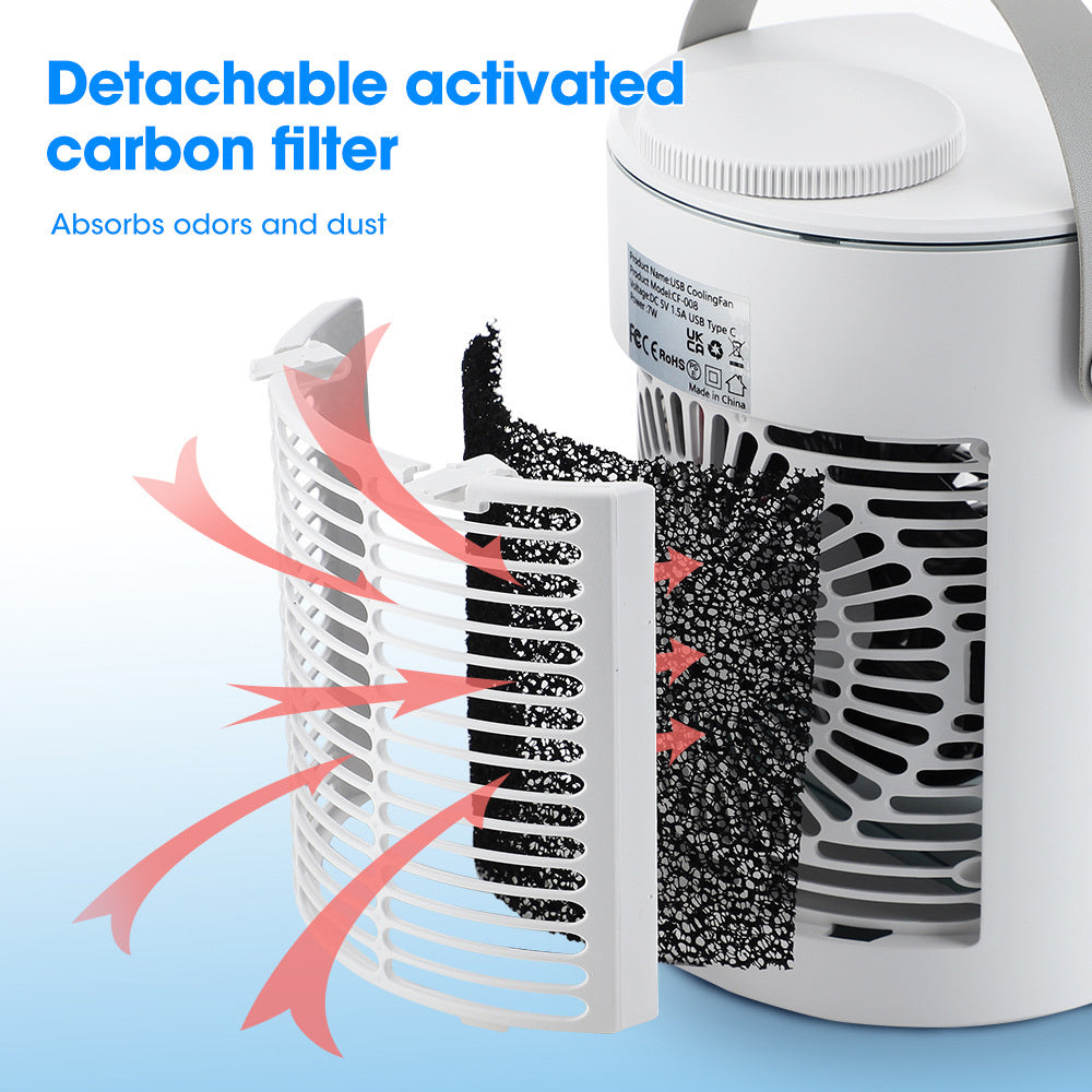 Nouveau mini refroidisseur d'air ventilateur de pulvérisation d'humidification domestique