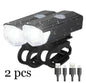 Bicycle Front Light USB Charging Highlight Headlight