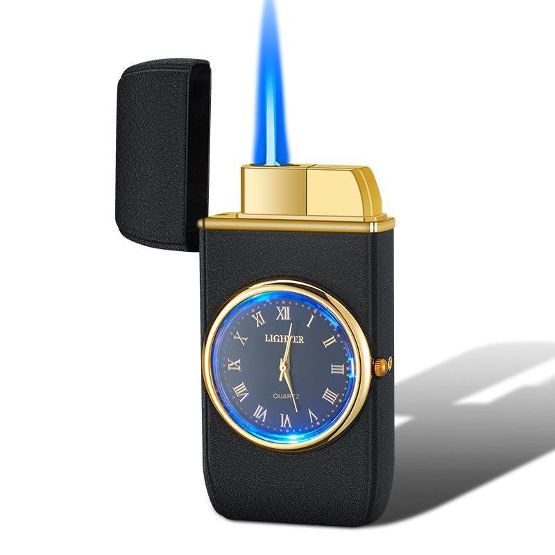 New Watch With Light Inflatable Windproof Torch Lighter