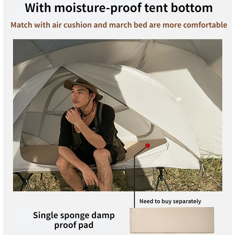 Tente de camping simple ultra-légère et pliable, résistante à la pluie