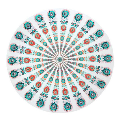 Tapisserie mandala foulard rond