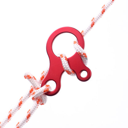 Outdoor camping snail wind rope buckle