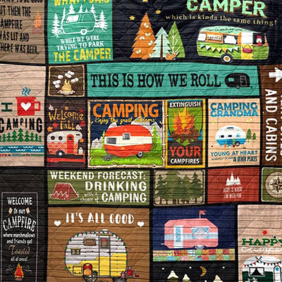 Couverture de camping en plein air