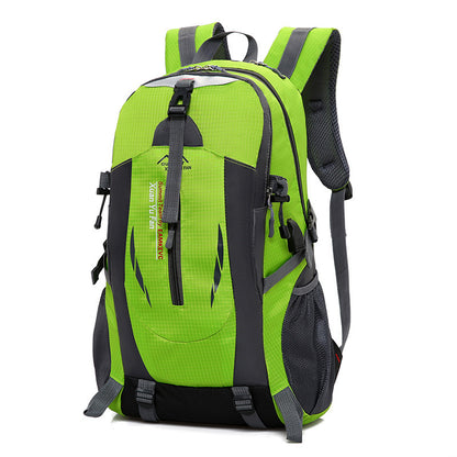 Sac à bandoulière rechargeable USB pour hommes et femmes, sac d'alpinisme de grande capacité, sac de voyage de loisirs de sport