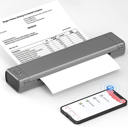 Imprimante thermique portable sans encre pour devoirs, format A4, pour questions erronées