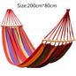 200x80cm Backpacking Hammock Portable Canvas Parachute Outdoor Single Hammock