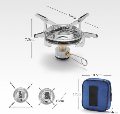 Mini réchaud d'extérieur portable tout-en-un économe en énergie pour le camping et le pique-nique