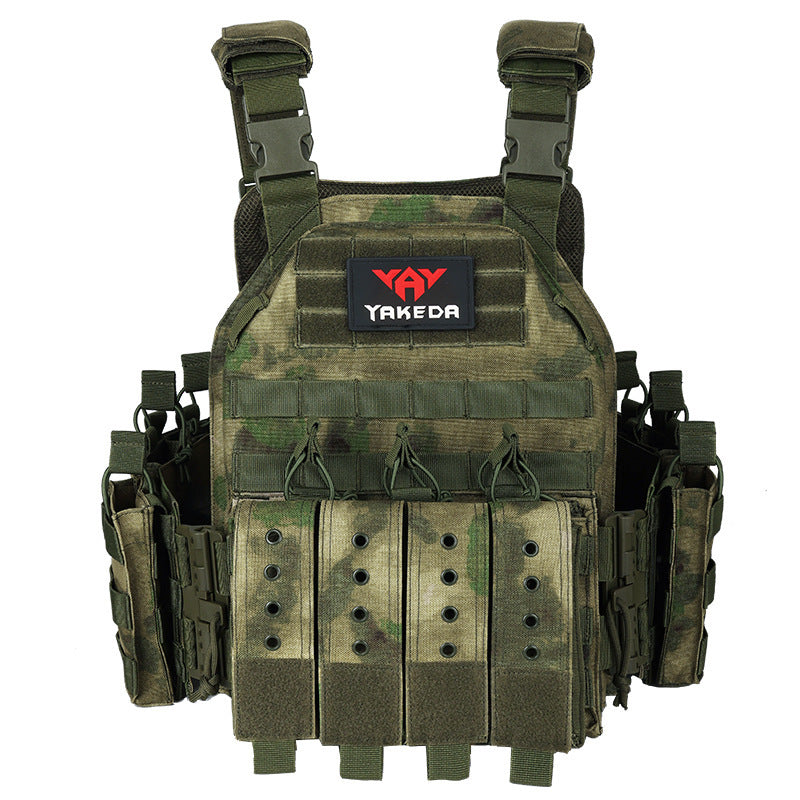 Gilet tactique à démontage rapide, équipement de protection CS pour ventilateur militaire extérieur, gilet tactique de combat 6094, combinaison de camouflage