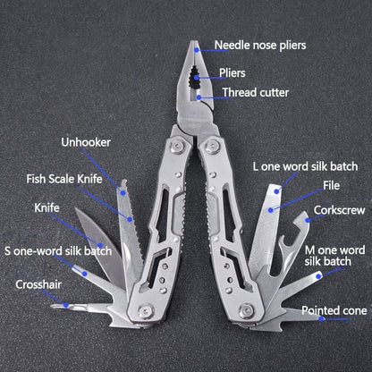 All Steel Multi-function Pliers