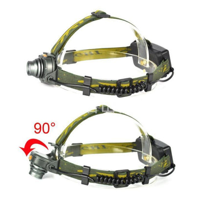 Aluminum alloy induction headlamp