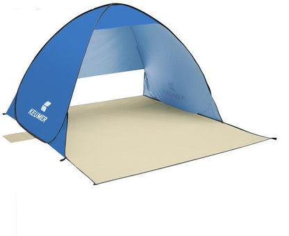 Tente de plage protection UV parasol double tente automatique tente de camping