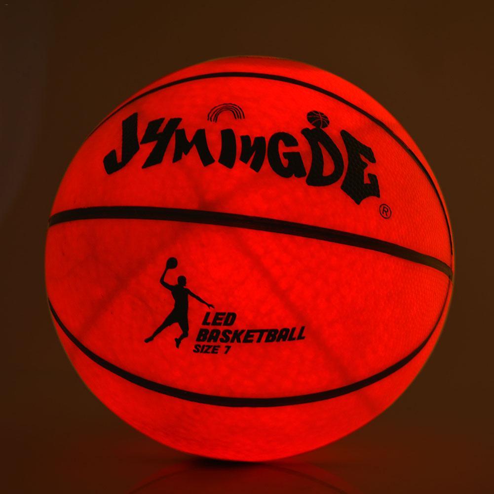 Ballon de basket lumineux à LED