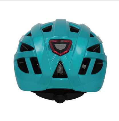 Casque de vélo monobloc pour homme et femme avec éclairage