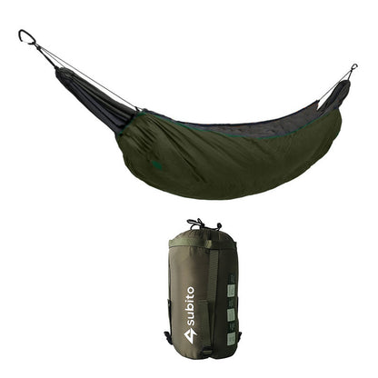 Hamac portable d'extérieur sous-couette hamac thermique sous couverture hamac chaud d'hiver accessoire d'isolation pour le camping