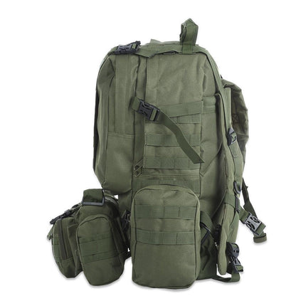 Sac à dos d'extérieur 50L Molle Sac à dos tactique militaire Sac à dos Sac de sport Sac à dos de randonnée de camping étanche Voyage