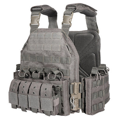 Gilet tactique à démontage rapide, équipement de protection CS pour ventilateur militaire extérieur, gilet tactique de combat 6094, combinaison de camouflage