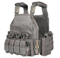 Gilet tactique à démontage rapide, équipement de protection CS pour ventilateur militaire extérieur, gilet tactique de combat 6094, combinaison de camouflage