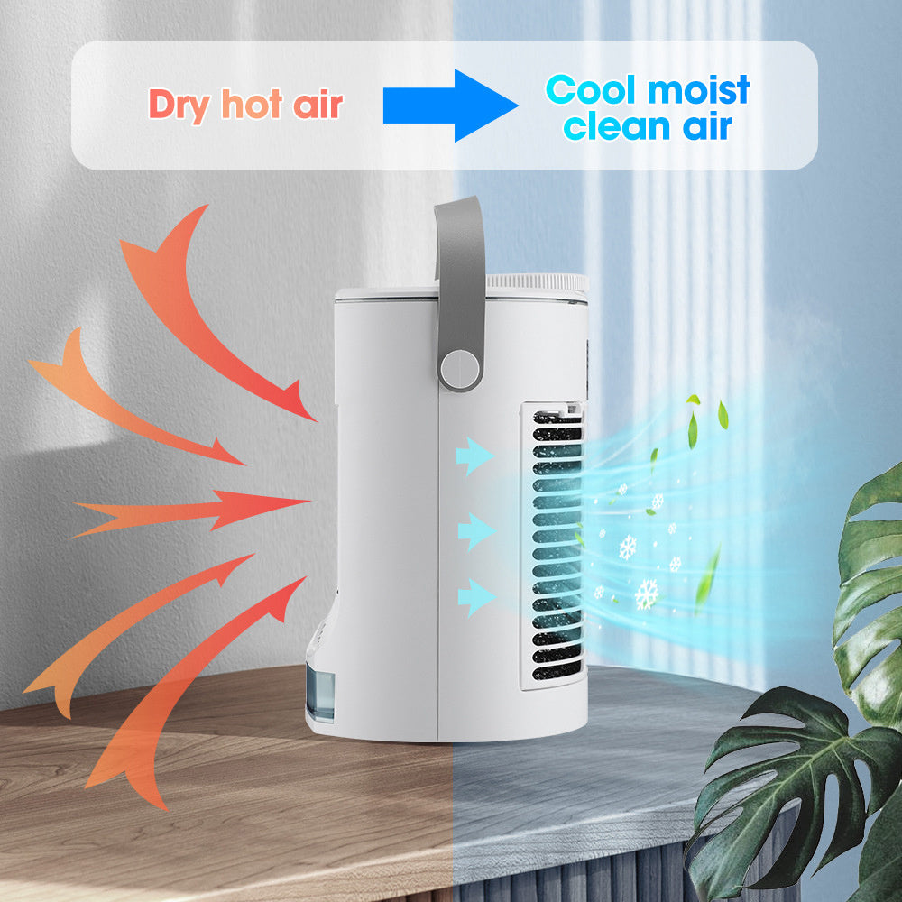 Nouveau mini refroidisseur d'air ventilateur de pulvérisation d'humidification domestique