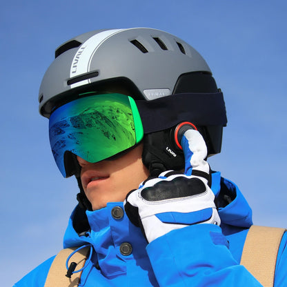 Équipement de ski intelligent Équipement de protection Casque de sports d'hiver