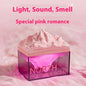 Glacier Night Light Bluetooth Speaker Bedroom Bedside Sleep Light Desktop Atmosphere