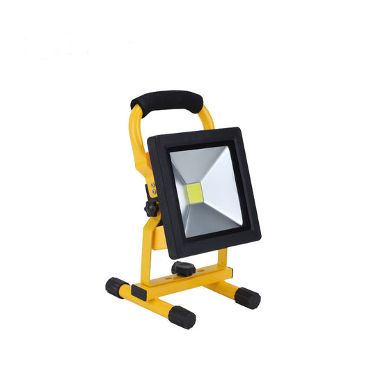 Ultrathin rechargeable led flood light 10W waterproof IP65 portable Spotlight Outdoor Floodlight lamp camping light