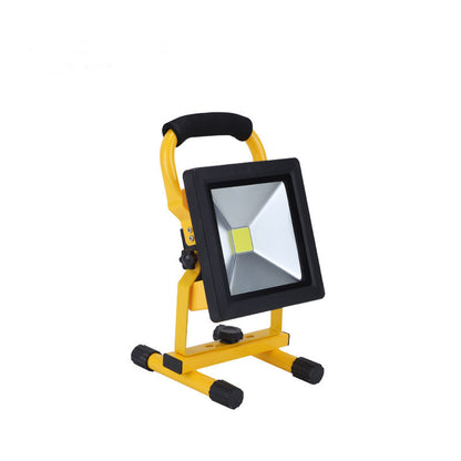 Ultrathin rechargeable led flood light 10W waterproof IP65 portable Spotlight Outdoor Floodlight lamp camping light