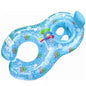 Anneau de natation parent-enfant Matériau vert Anneau de natation double mère et enfant Anneau de natation pour enfants en option à motifs multiples