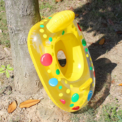 Water Inflatable Baby Day Cruiser Water Seat Boat Babies' Swimming Ring Children's Seat Ring Inflatable Swimming Pool