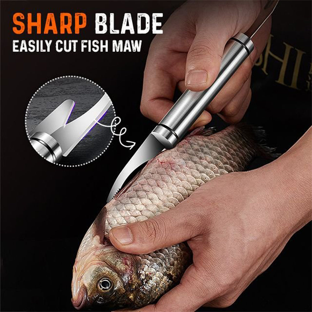 Multifunctional Stainless Steel Shrimp Remover  Shrimp Line Fish Maw Knife Fish Cutter Scissories Fish Scale Remover Kitchen Gadget Accessories Tools Creative Kitchen Tools