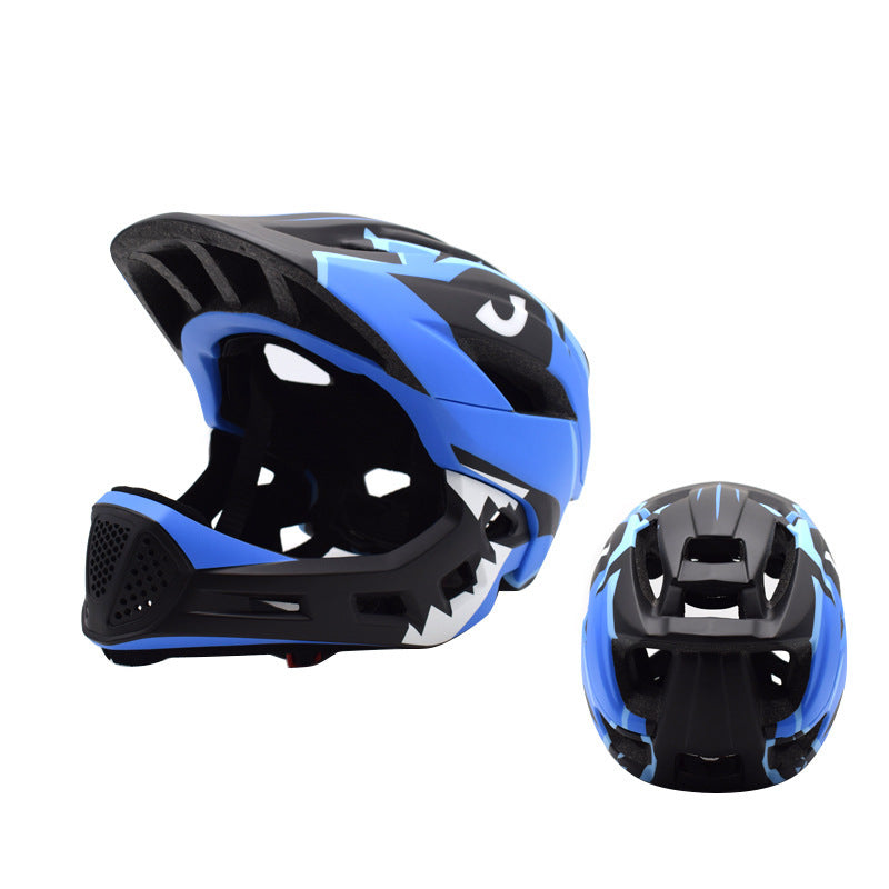 Casque de vélo d'équilibre pour enfants Équipement de protection pour le sport de cyclisme Casque intégral pour scooter coulissant