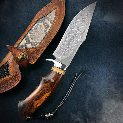 Folding Forging Outdoor Self-defense Knife