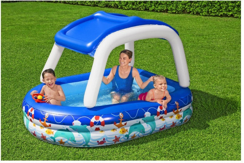 Type de bateau Parasol Piscine Pataugeoire pour enfants Piscine