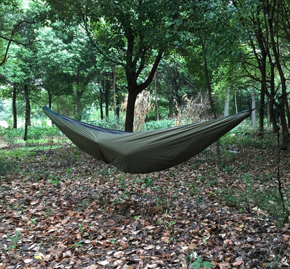 Outdoor camping warm cover cotton hammock