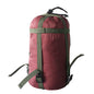 Sac de couchage de camping en plein air, sac de compression