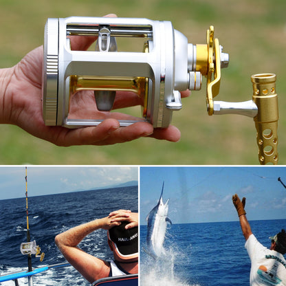 Tambour de pêche en mer en métal