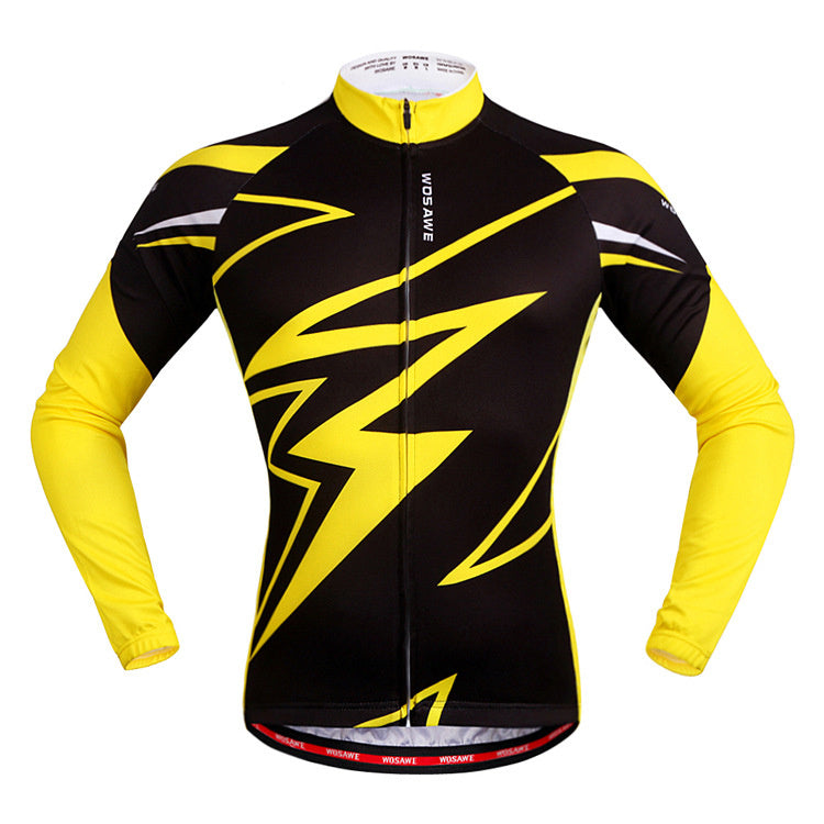 Mountain bike long sleeve cycling jersey