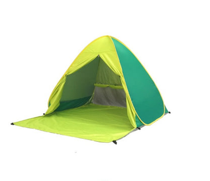 Sunscreen Shelter Tent Anti-UV Pop Up Beach Canopy Outdoor Camping Hiking Tent Travelling Easy Carrying Portable Parts