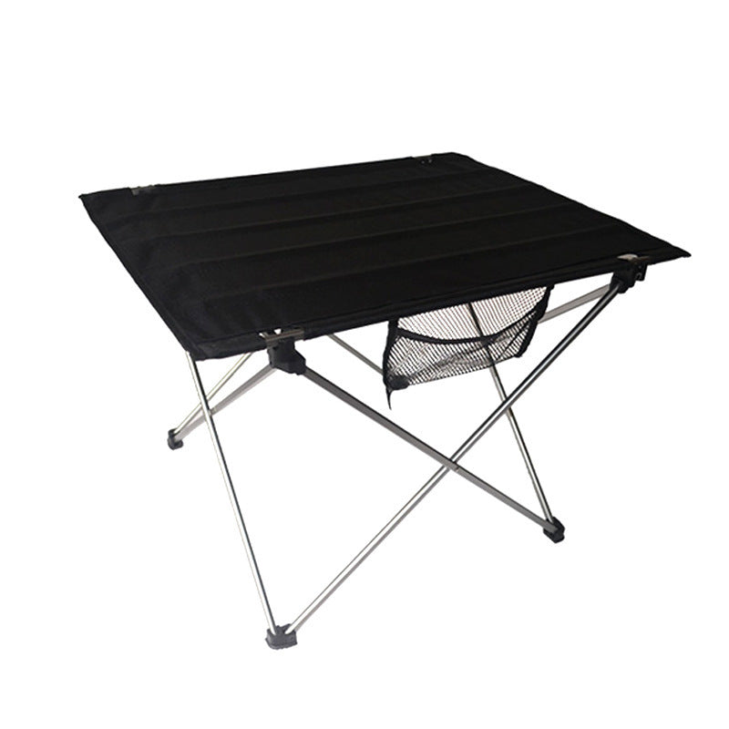 Table de pique-nique portable en alliage d'aluminium léger pour camping en plein air