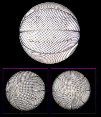 Jeu de basket-ball fluorescent lumineux et brillant pour la nuit