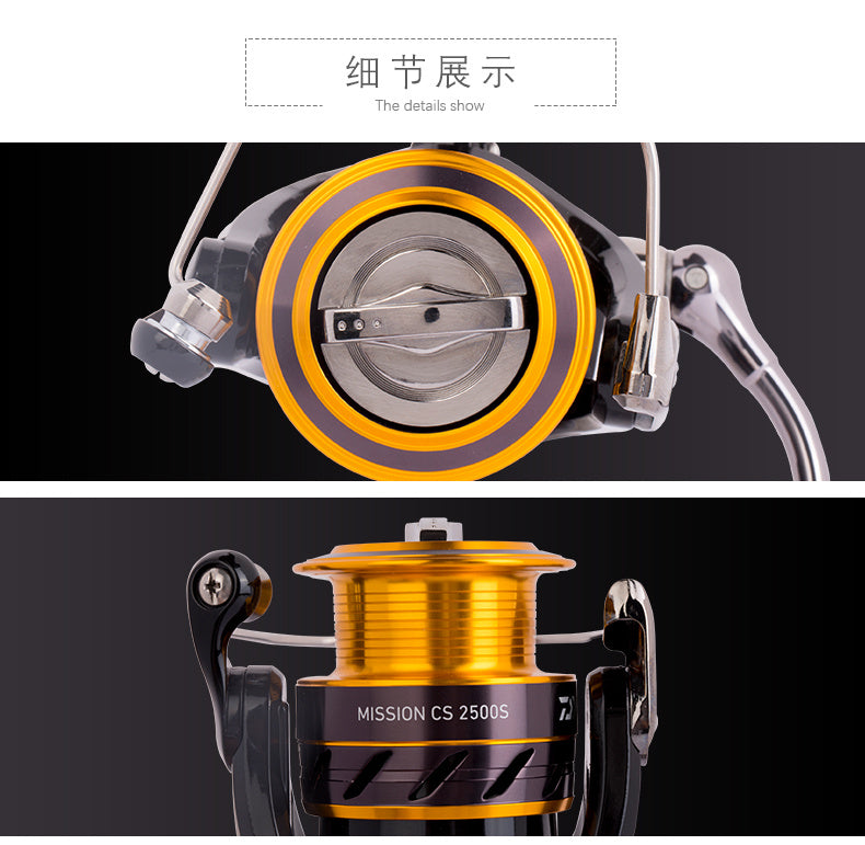 Sea Fishing Rock Fishing Line Fishing Wheel Long Throw Road Subspinning Wheel